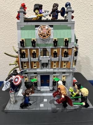 My custom mini LEGO Sanctum Sanctorum